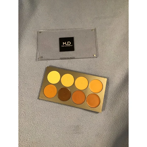MUD Make-up designory Gold Multi-color Foundation Palette NEW - Picture 4 of 15